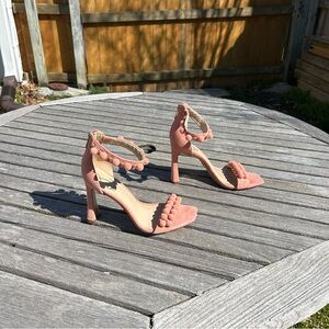 SAM EDELMAN Luella‎ Canyon Clay Ankle Strap Heels Size 9